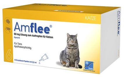 Amflee® 50 mg für Katzen 6 St Lösung