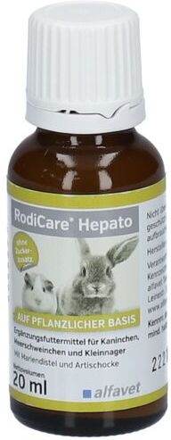 alfavet RodiCare® Hepato für Kaninchen, Meerschweinchen und Kleinnager 20 ml Flüssigkeit