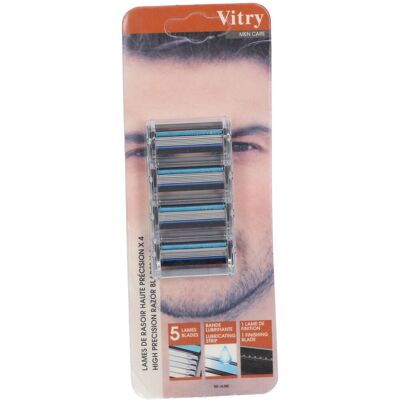 Vitry Rasierklingen - 4er Pack mit 5 Klingen Vitry Rasierklingen - 4er Pack mit 5 Klingen