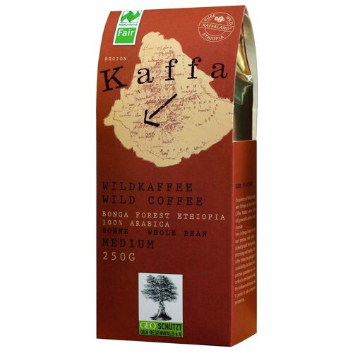 Kaffa WILDKAFFEE MEDIUM Gr.250 g - Kaffee - braun