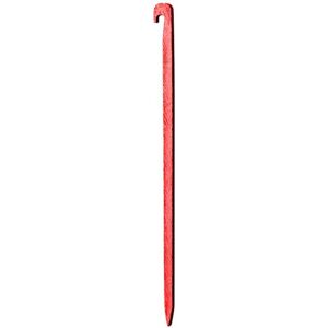 FRILUFTS ALU SQUARE WIRE PEGS, 16 CM (6 STK) - Zeltheringe - Gr. 18 - weiß / RED