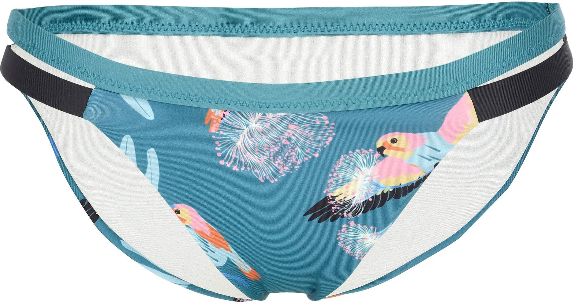 Patagonia W' S NANOGRIP BANDED BOTTOMS Frauen Gr.XS - Bikini - petrol-türkis blau pink-rosa