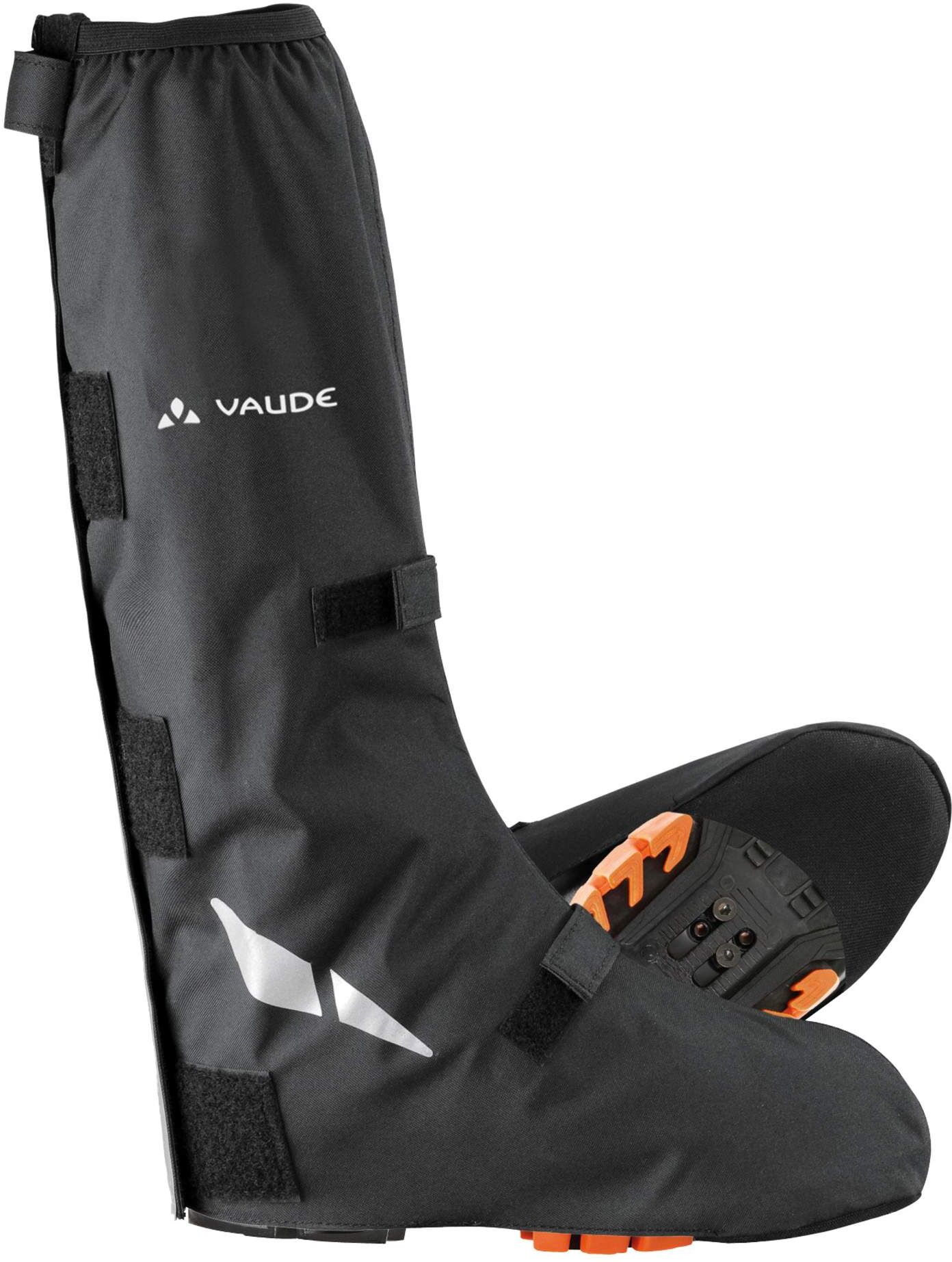 Vaude BIKE GAITER LONG Unisex Gr.36-39 - Gamaschen - schwarz grau