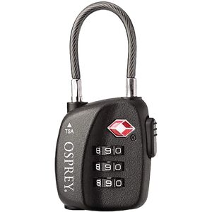 Osprey TSA 3 DIAL CABLE LOCK Gr.ONESIZE - Gepäcksicherung - schwarz