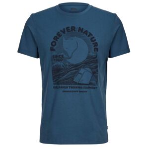 Fjällräven FJÄLLRÄVEN EQUIPMENT T-SHIRT M Herren Gr.XL - Funktionsshirt - blau