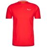 Salewa PEDROC DRY M HYB T-SHIRT Herren Gr.50/L - Funktionsshirt - rot