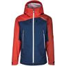 Ortovox WESTALPEN 3L LIGHT JACKET M Herren Gr.L - Hardshelljacke - blau rot