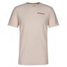 Smartwool SERATONIN RIVER GRAPHIC SHORT SLEEVE TEE SLIM FIT Unisex Gr.S - Funktionsshirt - beige-sand