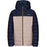 Patagonia REVERSIBLE DOWN SWEATER HOODY Kinder Gr.S - Daunenjacke - beige-sand blau