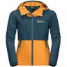 Jack Wolfskin TURBULENCE B Kinder Gr.152 - Softshelljacke - orange blau