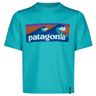 Patagonia K' S CAP SW T-SHIRT Kinder Gr.XL - Funktionsshirts Nachhaltige Produkte - petrol-türkis