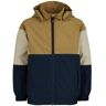 Color Kids JACKET - COLORBLOCK Kinder Gr.152 - Regenjacke - blau beige-sand