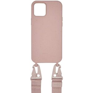 Unuya ALL NUDE-NACHHALTIGE HANDYKETTE MIT GURT Gr.Iphone 12 Pro Max - Handytasche - pink-rosa