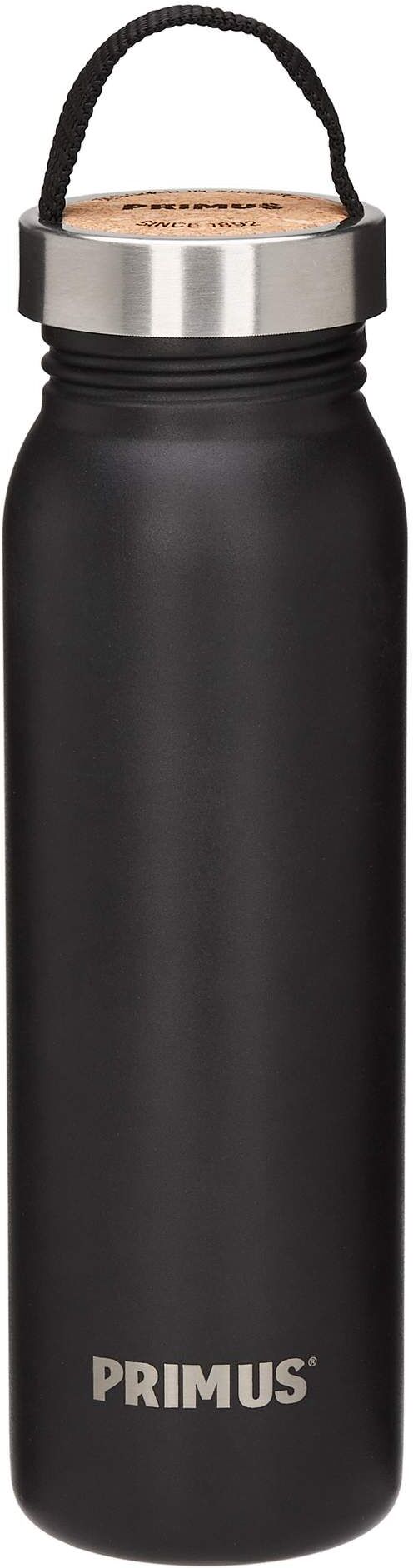 Primus KLUNKEN BOTTLE 0.7 L BLACK - Trinkflasche - schwarz Primus KLUNKEN BOTTLE 0.7 L BLACK - Trinkflasche - schwarz