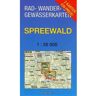 Spreewald 1 : 35 000 Rad-, Wander- und Gewässerkarten-Set -  Wanderkarten und Winterkarten