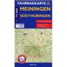 Meiningen Südthüringen Fahrradkarte 1 : 75 000 -  Fahrradkarten