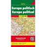 Europa politisch 1 : 3 500 000. Autokarte -  Straßenkarten