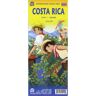 Costa Rica Travel Reference Map 1 : 300 000 -  Straßenkarten