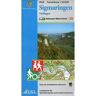 Sigmaringen Naturpark Obere Donau Freizeitkarte 1 : 50 000 -  Wanderkarten und Winterkarten