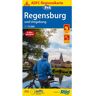 ADFC-REGIONALKARTE REGENSBURG UND UMGEBUNG MIT TAGESTOUREN -  Fahrradkarten