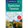 KOMPASS WANDERKARTE ÖSTLICHER TAUNUS 1:50 000 -  Wanderkarten und Winterkarten