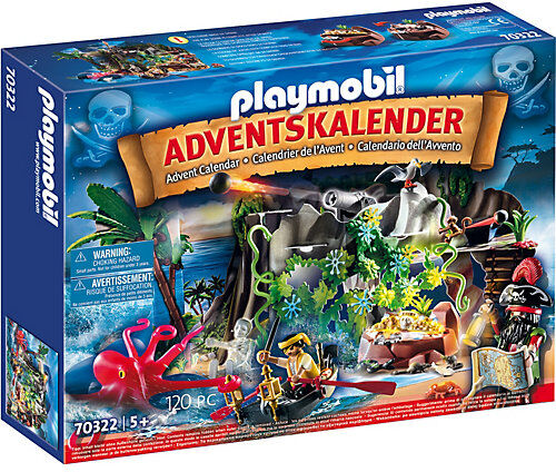 PLAYMOBIL® "PLAYMOBIL® 70322 Adventskalender Edition 48 ""Schatzsuche in der Piratenbucht"""