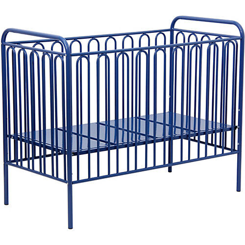 Polini-kids Kinderbett Vintage 150 aus Metall, blau
