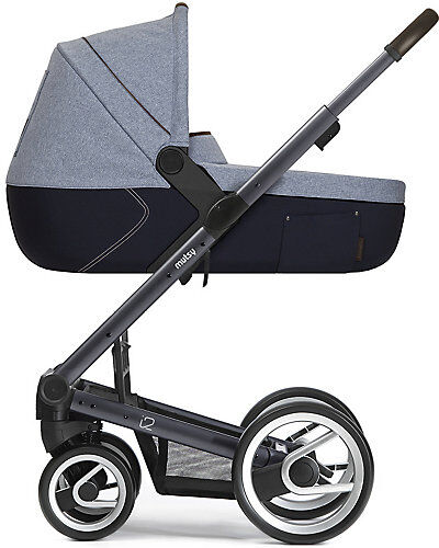 mutsy Kombi Kinderwagen I2, farmer, sky, Gestell farmer, dark grey türkis