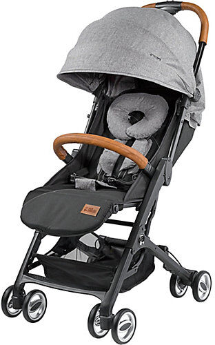 GESSLEIN Buggy SMILOO CUBY, Gestell black/cognac, grau meliert