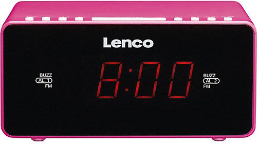 Lenco Radiowecker CR-510 pink