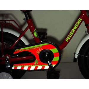 Bachtenkirch Fahrrad Feuerwehr rot