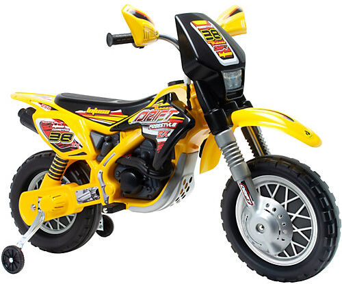 INJUSA Elektromotorrad Thunder Max VX 12V gelb