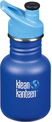 klean kanteen Edelstahl-Trinkflasche Klean Kanteen KID CLASSIC Surfs Up, 355 ml, Sport Cap blau-kombi