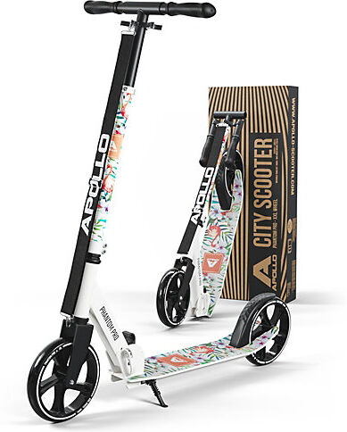 APOLLO City Scooter klapp- und höhenverstellbar Phantom Pro - Flamingo mehrfarbig