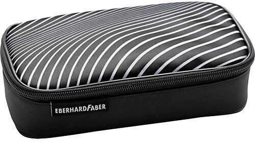 Eberhard Faber Jumbo Etuibox schwarz/weiß, unbefüllt