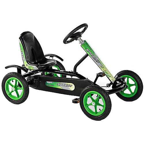 Dino Cars Go-Kart Speedy BF1, schwarz-grün schwarz/grün
