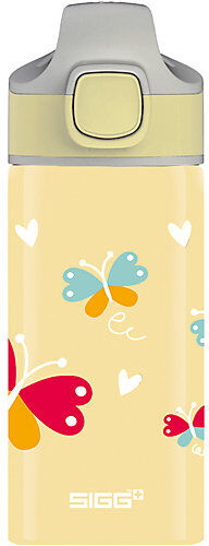 SIGG Alu-Trinkflasche MIRACLE Kids Butterfly, 400 ml gelb