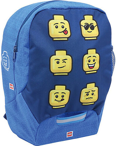 LEGO Kinderrucksack LEGO Faces, blau blau-kombi