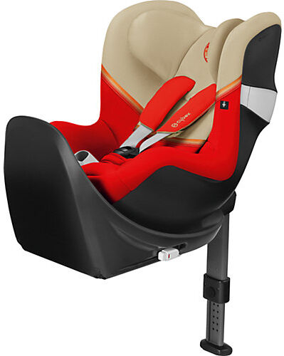 CYBEX Auto-Kindersitz Sirona M2 i-Size inkl. Base M, Gold-Line, Autumn Gold orange