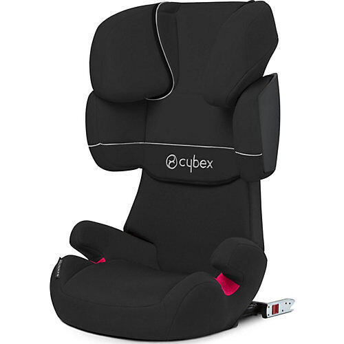 CYBEX Auto-Kindersitz Solution X-Fix, Silver-Line, Pure Black schwarz