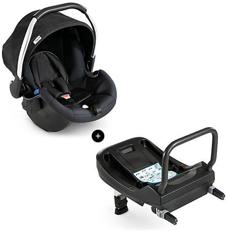 Hauck Babyschale Comfort Fix  inkl. Isofix Base, black schwarz