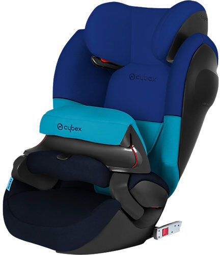 CYBEX Auto-Kindersitz Pallas M-Fix SL, Silver-Line, Blue Moon-Navy Blue blau