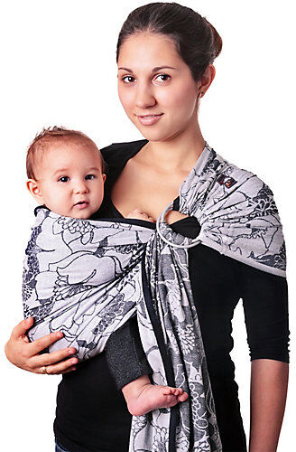 Hoppediz Babytragetuch Ring-Sling, Florenz