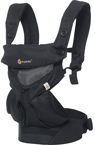 ERGObaby Babytrage Carrier 360 - Cool Air - Onyx Black schwarz