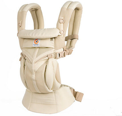 ERGObaby Babytrage Omni 360°, Cool Air Mesh, Natural Weave beige