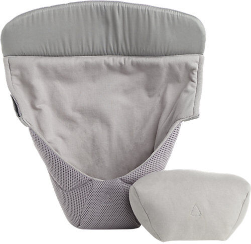 ERGObaby Neugeborenen-Einsatz Easy Snug, Cool Air Mesh, Grey grau