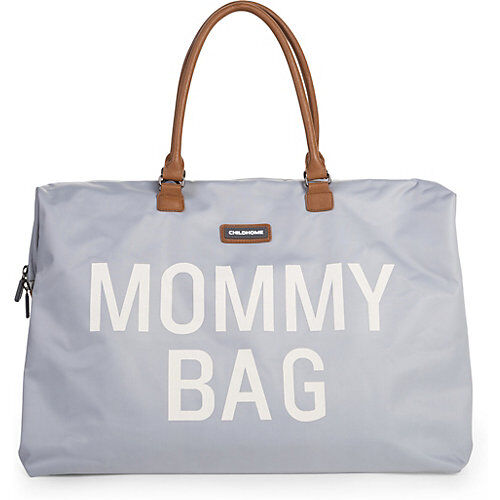 CHILDHOME Wickeltasche Mommy Bag, grau/weiß weiß/grau