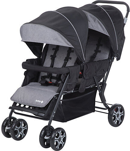 Safety 1st Geschwisterwagen Teamy, Black Chic schwarz