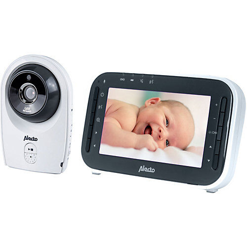 Alecto "Video-Babyphone mit 4.3""-Farbdisplay, weiß/anthrazit"