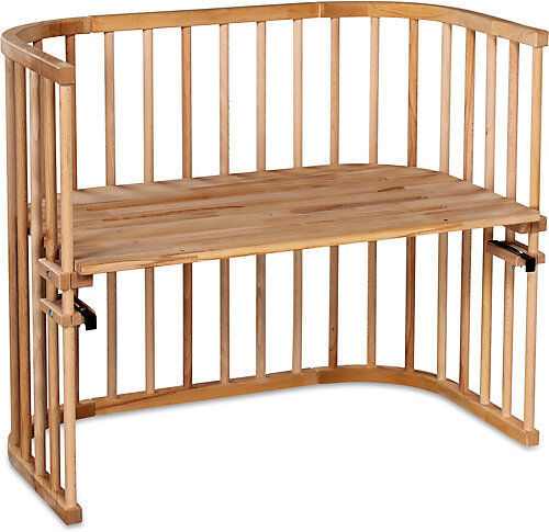 Tobi Beistellbett babybay maxi, Kernbuche geölt, extra belüftet holzfarben